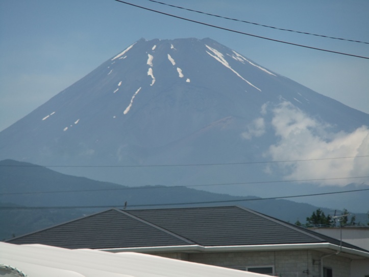 昨日の富士山です