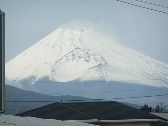 冬至と富士山