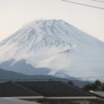 今日の富士山、そして本日年内最終営業日