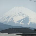2022年度最終日の富士山