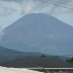 8月最終日の富士山