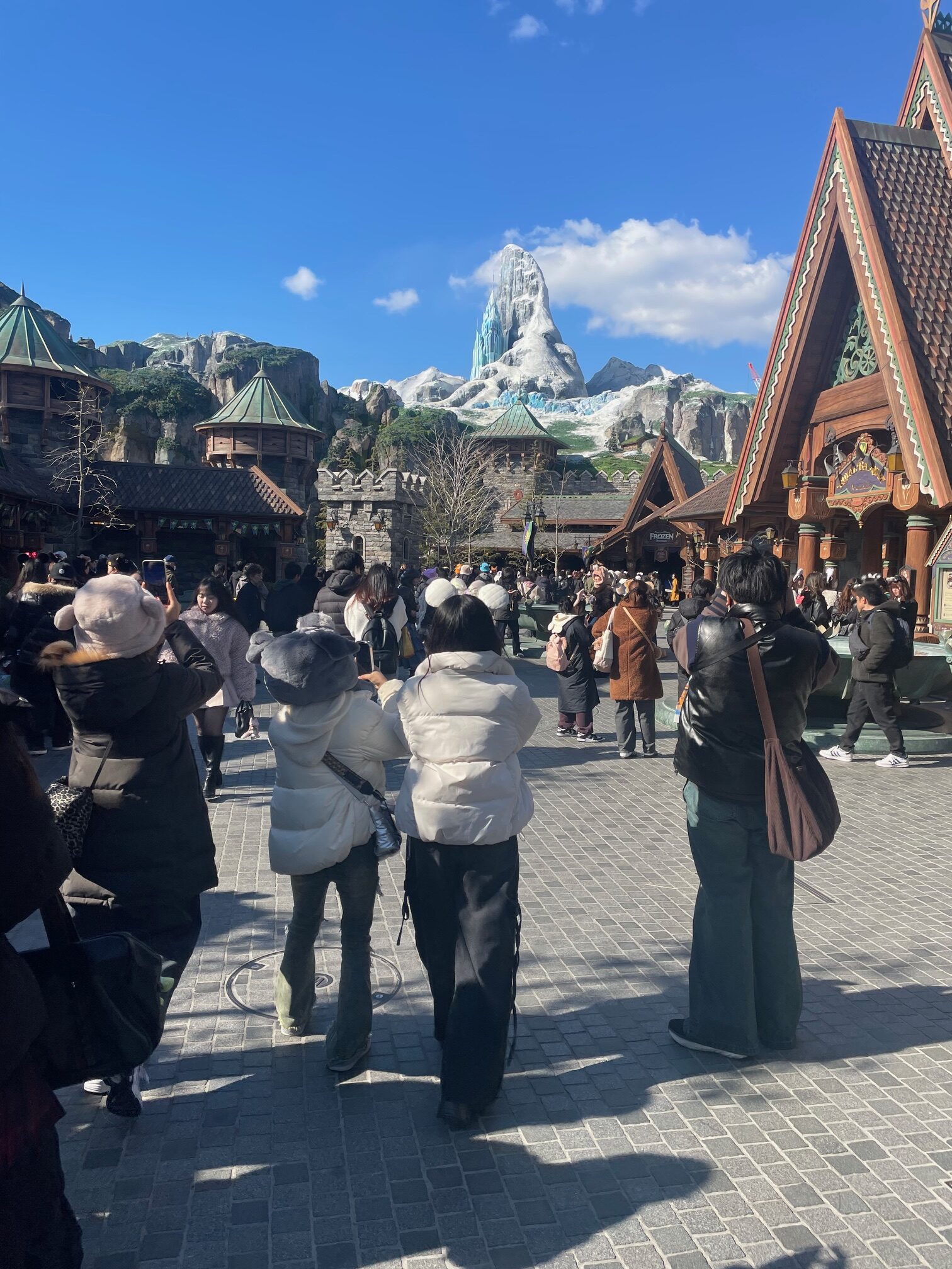 家族でディズニー