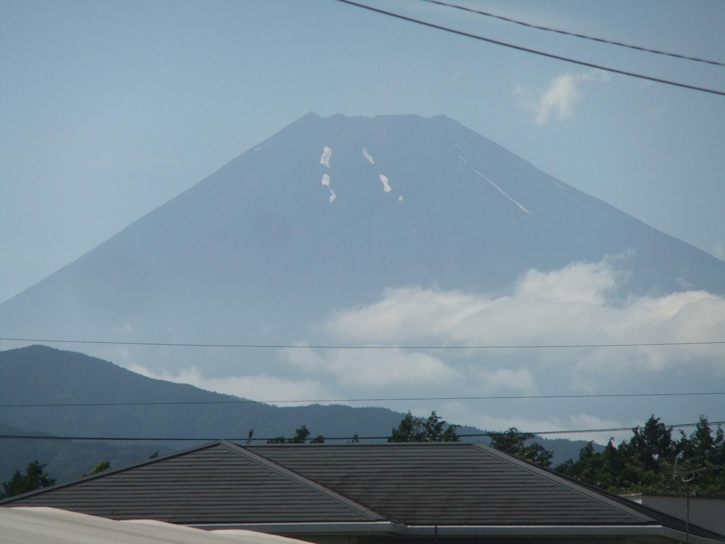 2025夏至の富士山