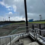 裾野球場で高校野球観戦